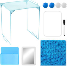 10 Pcs Locker Organizer Locker Accessories Include Shelf Storage Box Whiteboard