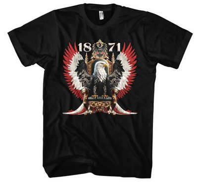 1871 T-Shirt | Deutschland Kaiserreich Patrioten Kaiser Wilhem