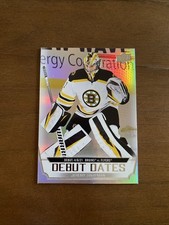 2022-23 Upper Deck Series 1 - Debut Dates Jeremy Swayman #DD-11