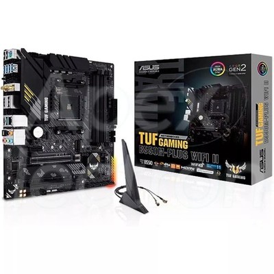 ASUS TUF GAMING B550M-PLUS (WI-FI) Motherboard DDR4 mATX PCIe 4.0 2.5G Ethernet