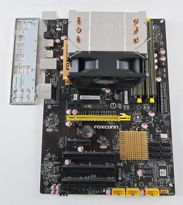 Intel Core i5 750 + Foxcon Mainboard + 8GB DDR3 + CPU Kühler #Z32