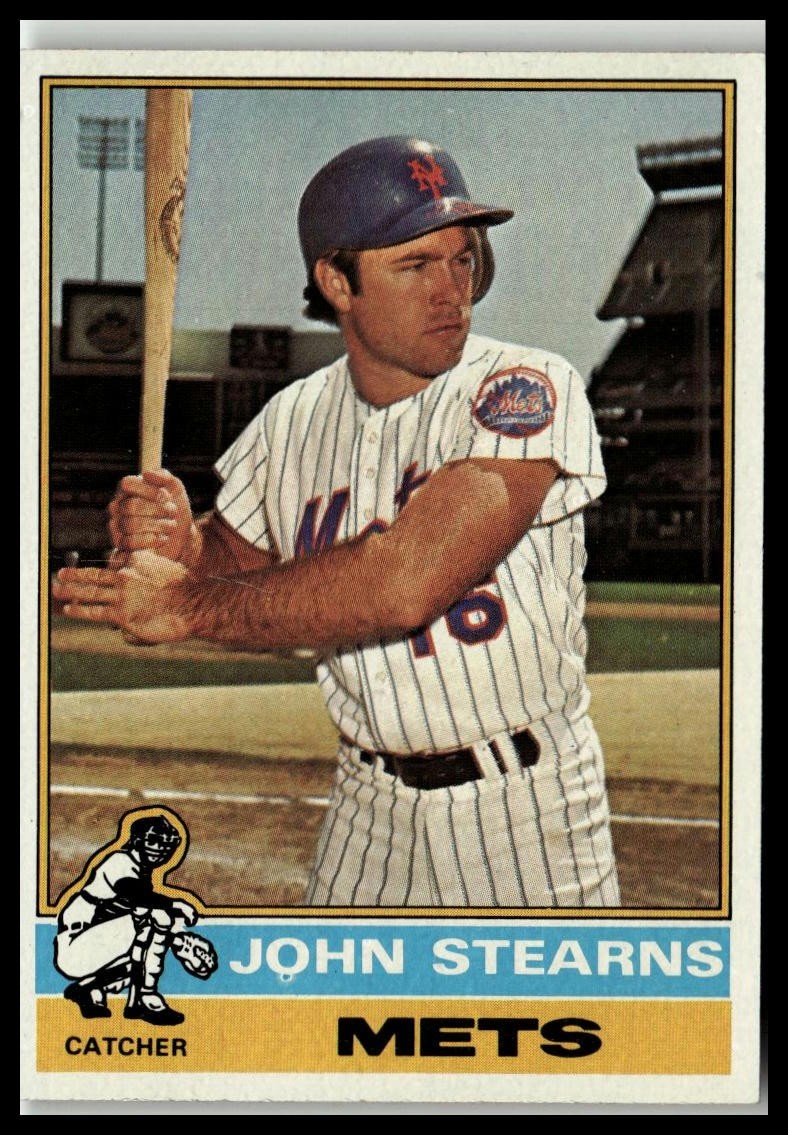 John Stearns 1976 Topps #633 RC New York Mets