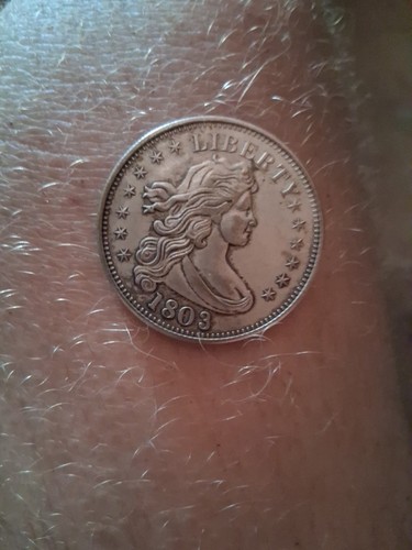 1803 Draped Bust Silver Dollar $1