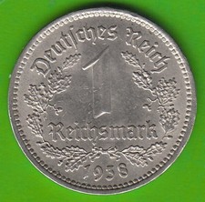 Coin 1 Reichsmark 1938 A In Vz Better Year nswleipzig
