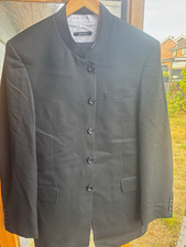 Taylor & Reece Men’s Black 3 Piece Suit 32in Chest/Waist 32in Leg Regular
