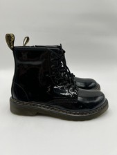Dr Martens 1460J Black Patent Boots Youth 3 UK / 5 US L / 36 EU Kids