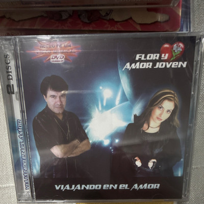 Flor y Amor Joven Viajando en el Amor DVD 2-Disc Set Incluye Video Musical Espa 
