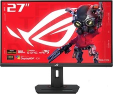 Asus 27" ROG Strix XG27ACS Gaming Monitor 1440p 180Hz 350Nits 1ms VESA 100x100