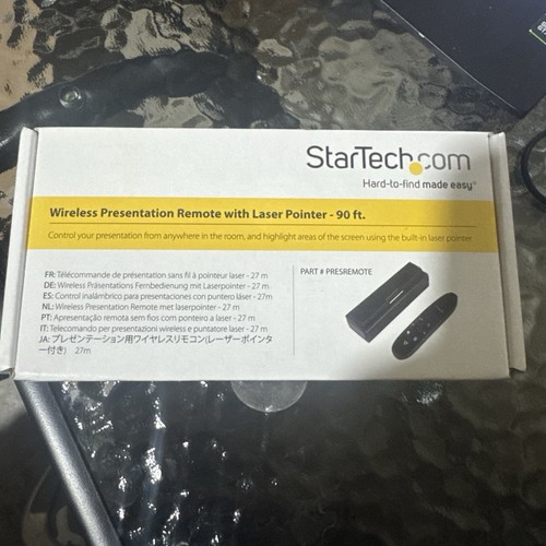 Wireless Presentation Remote with Red Laser Pointer - 90 ft. - PowerPoint Pre... - Afbeelding 2 van 6