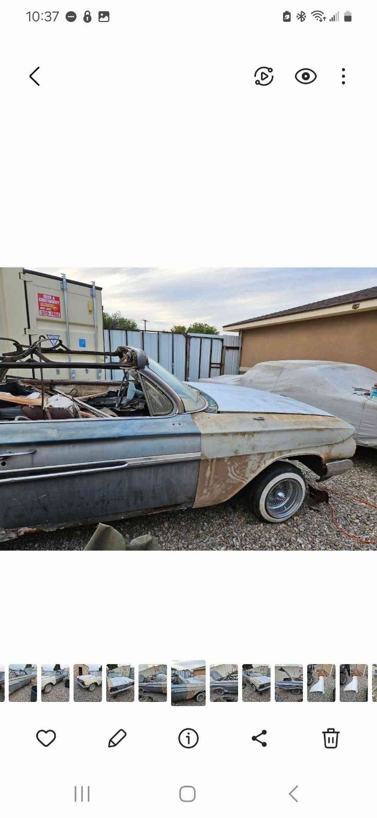 1961 Chevrolet Impala for sale in Roswell New Mexico