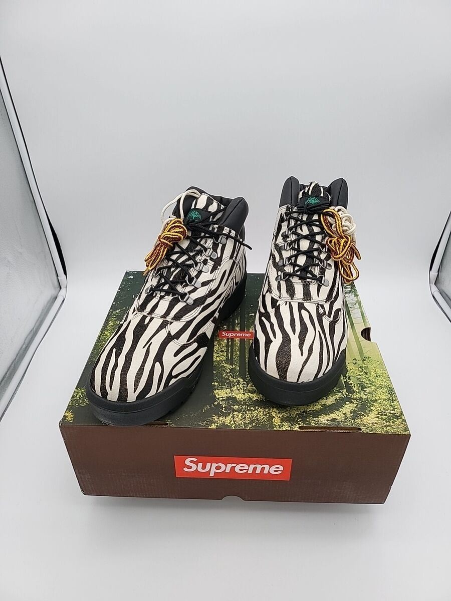 Supreme × Timberland Field Boot Zebra 24FW Week 13 Men's Supreme × Timberland Field Boot Zebra 24FW Week 13 Men's