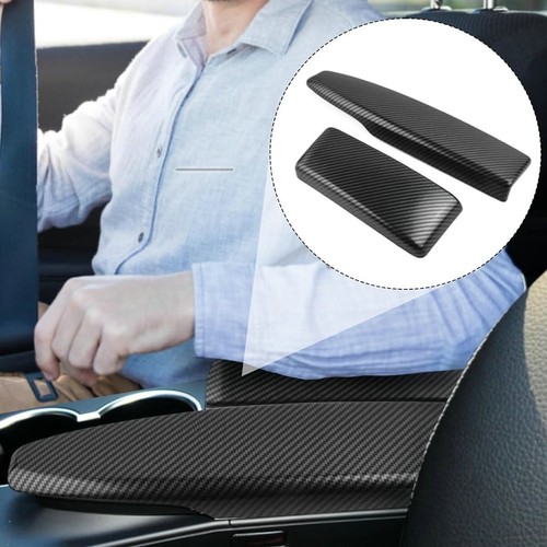 For Mercedes C-Class W204 C300 C63 AMG 2008-2014 Carbon Fiber Armrest Cover Trim - Picture 6 of 9