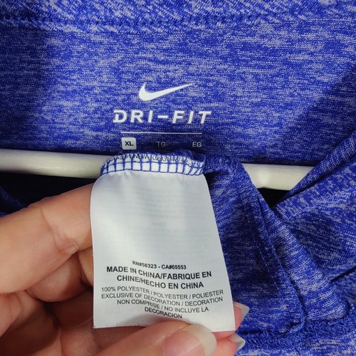 Nike Dri-Fit Hoodie Pullover Athletic Activewear Layering Top Womens Size XL - Picture 6 of 9