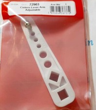 ADJUSTABLE strong PLASTIC TOILET  CISTERN LEVER Flush Replacement Arm 72903