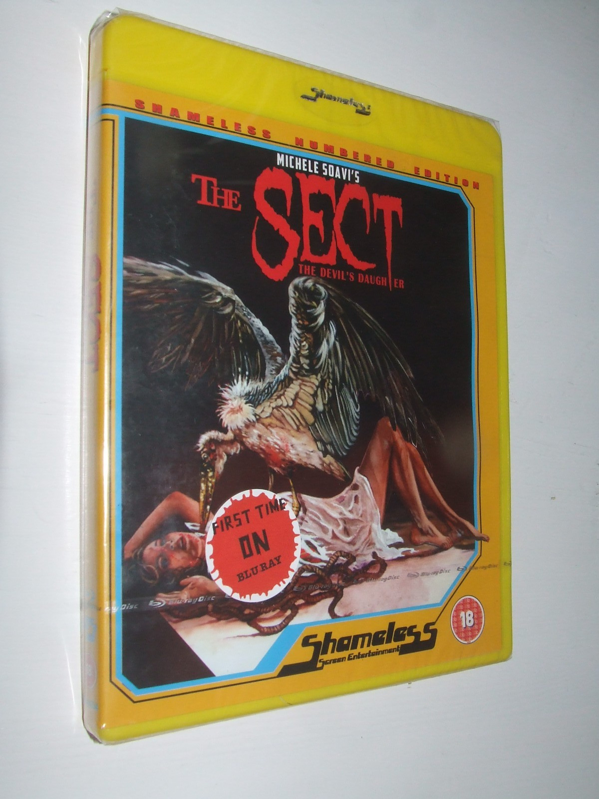 The Sect  BLU RAY  NEW & SEALED Michele Soavi  Herbert Lom Shameless