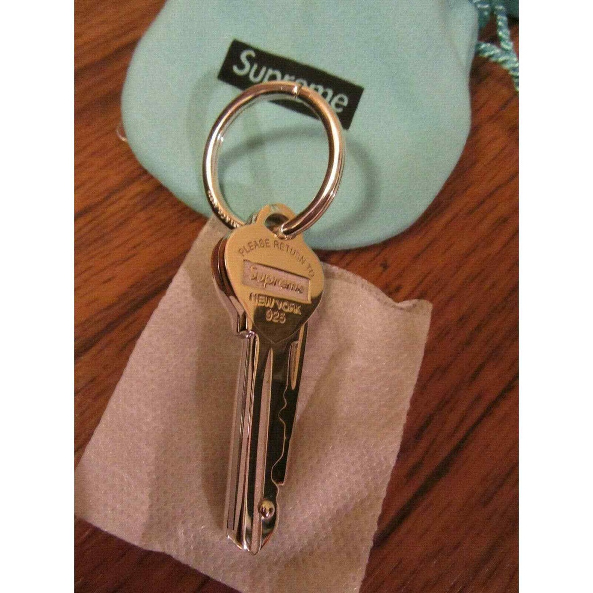 Supreme Tiffany & Co. Return to Tiffany Heart Knife Keyring-Ltd Ed