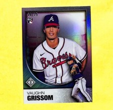 2023 Topps Transcendent #80 Vaughn Grissom 20/25 Refractor Rookie Card Braves 