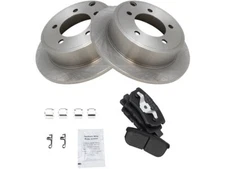 For 2011-2014 Chrysler 200 Brake Pad and Rotor Kit Rear 18828MHBY 2013 2012
