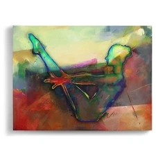 The Boat Framed Canvas Stretched Ready to Hang 50x40 Home decor Gift.