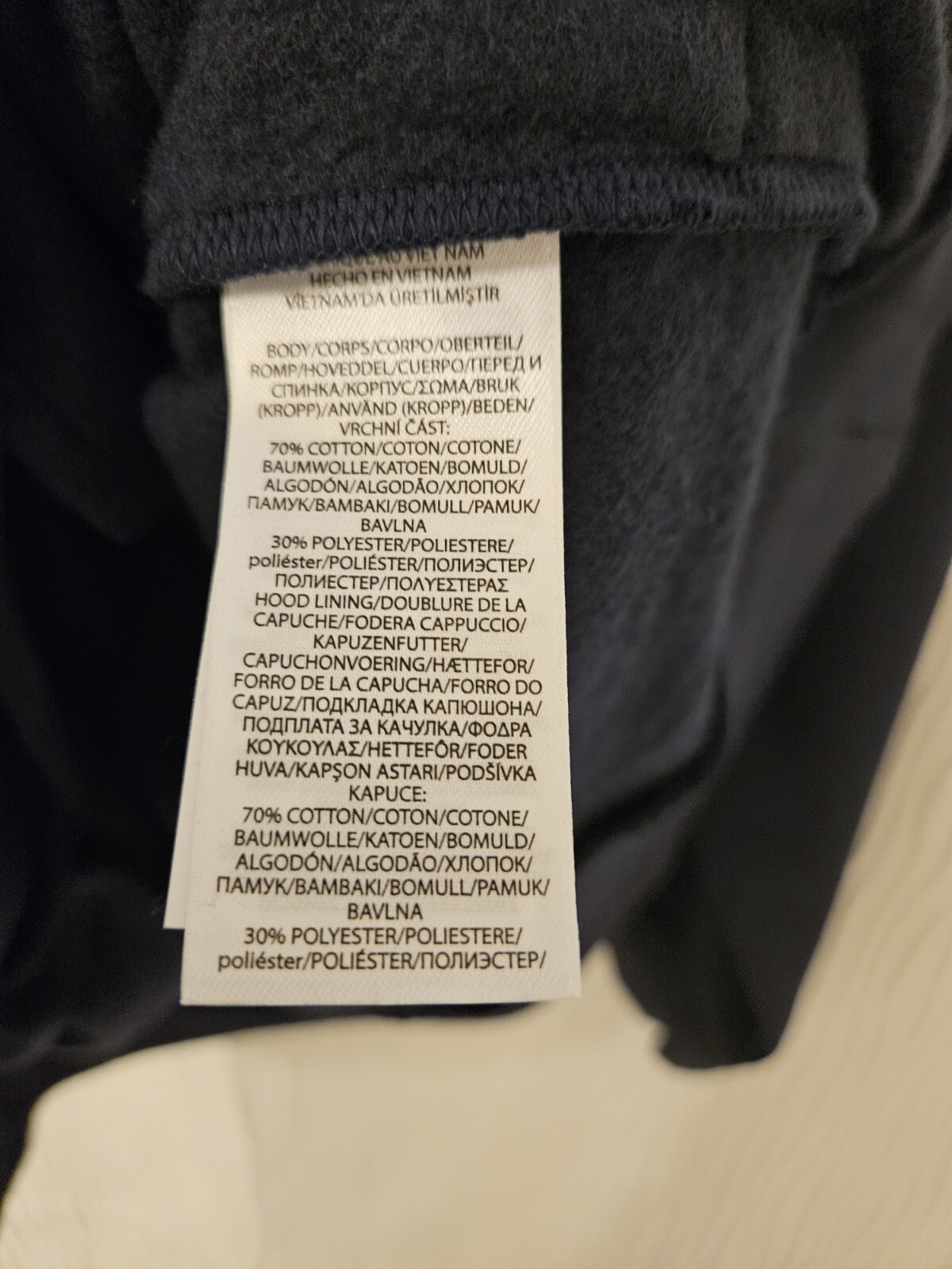 Polo Ralph Lauren uomo XLT SEWEN Big Pony logo felpa con cappuccio blu navy $168