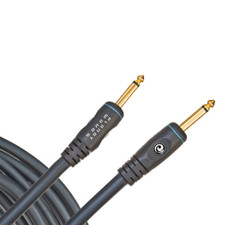 Cable de altavoz serie personalizada enchapado en oro D'addario Planet Waves, 10 pies - PW-S-1