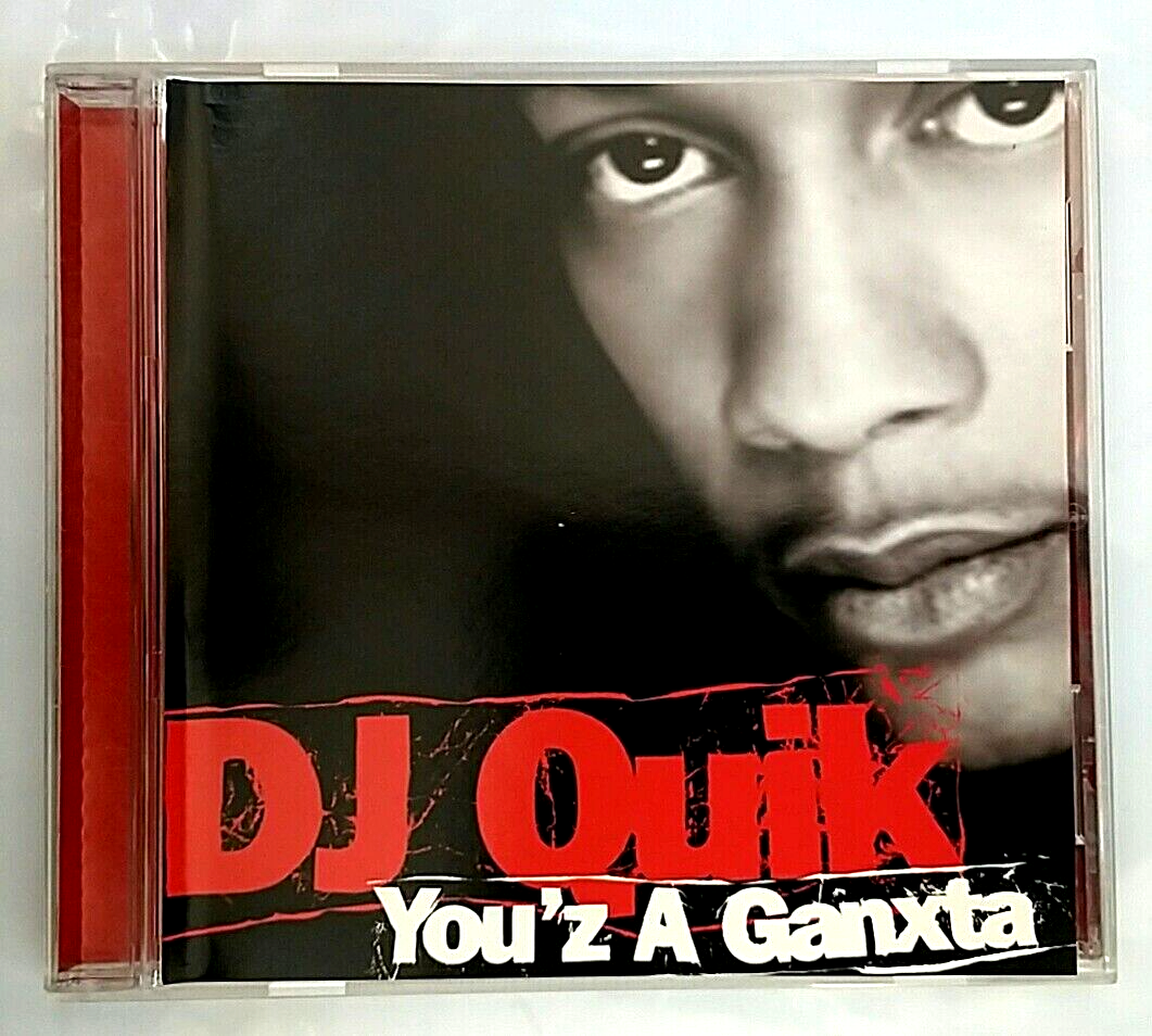 【豪華9枚セット】DJ Quik（DJ クイック）オリジナルアルバム まとめ売り CD) DJ Quik ‎– You'z A Ganxta, Promo, ascd-3635, Single, 3 Tracks