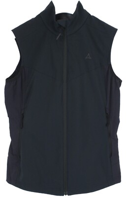SCHOFFEL Tirol L Ventbreak Vest Women's UK 12 Full Zip Thin Stretch Black