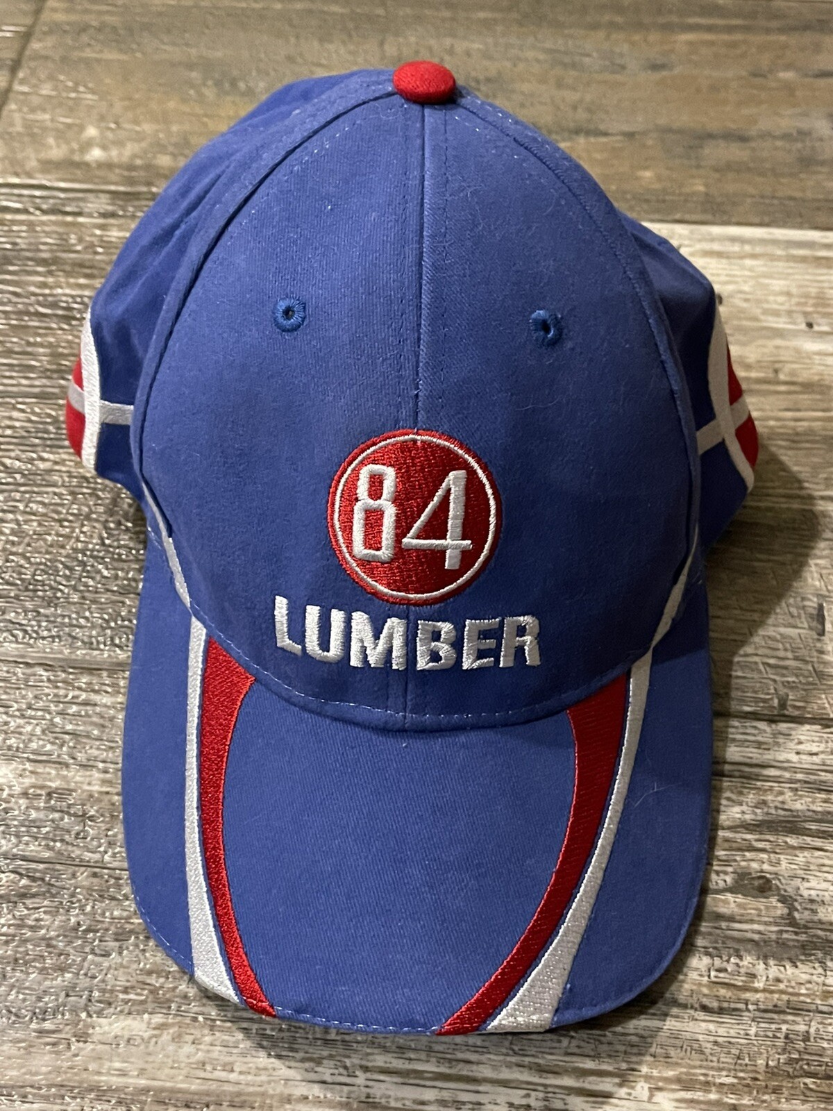 84 Lumber Strapback Baseball Cap Hat Blue Exclusive 84 Lumber Wearables