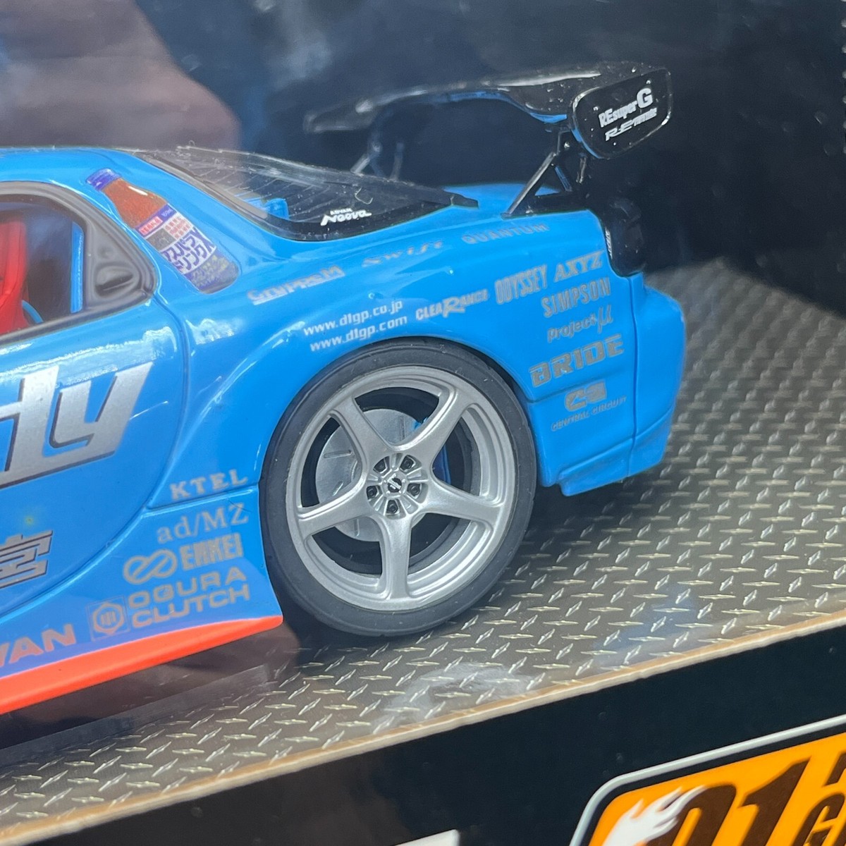 HOTWORKS D1 RE雨宮 RX-7 2004 Hot Works 1/24 Mazda RX-7 2004 FD3S RE Amemiya D1 Drift