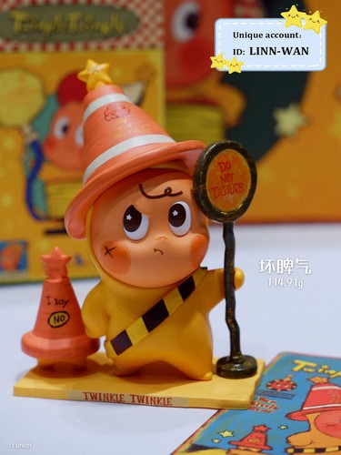 POP MART 1.2.3! Twinkle Twinkle Series Blind Box Confirmed Figure -【Bad Temper】 - Picture 2 of 13