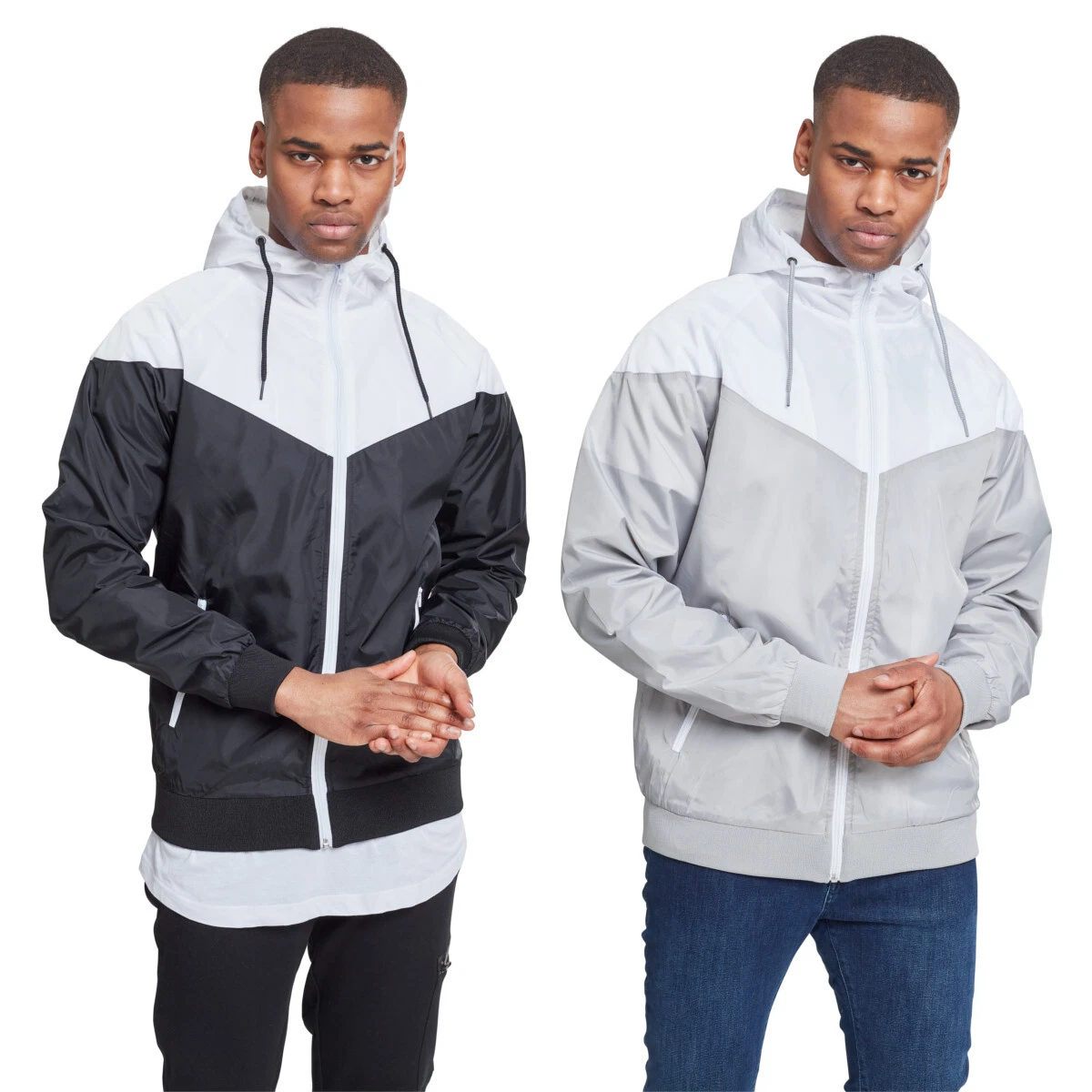 Urban Classics Arrow Windrunner Windbreaker Jacket Outdoor Transition Jacket