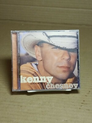 KENNY CHESNEY When The Sun Goes Down Audio CD 11 Tracks 2004 I Go Back