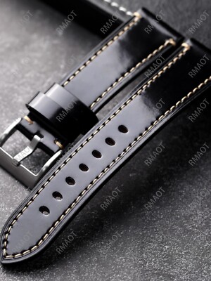 Rubber Strap Longines Kautschukband 21 Mm Black 20mm Flat