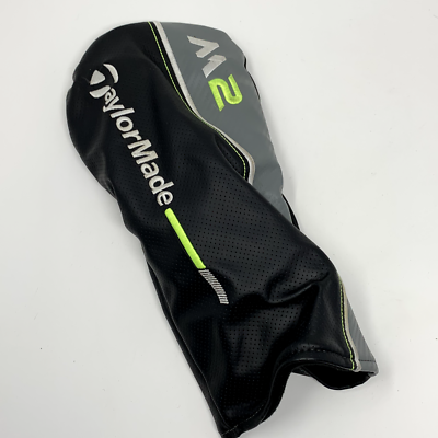 おお☆よし様TaylorMade M2ヘッド純正テーラーメイド　ドライバーカバー TaylorMade M2 Driver Head Cover Black/Gray/White/Green (TMA