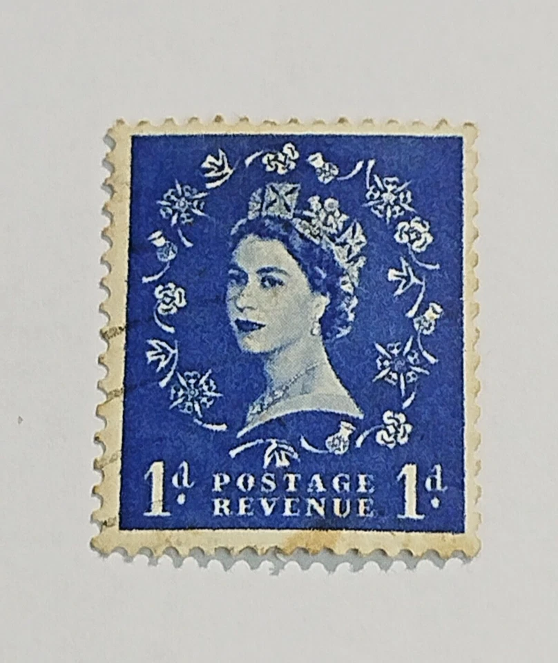Exclusive E R Queen Elizabeth II 1957 Vintage Stamp -England Edition - Image 2 of 2