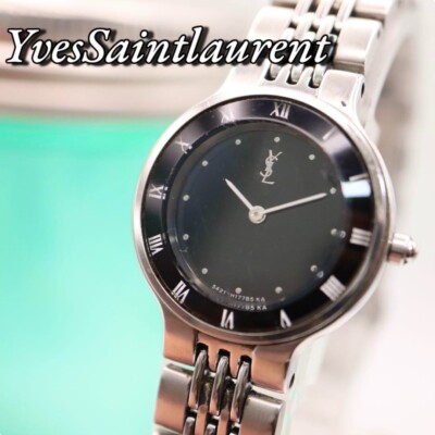 専用 Yves Saint Laurent ローマン レディース腕時計 1189 Yves Saint Laurent ローマンベゼル レディース腕時計 1189