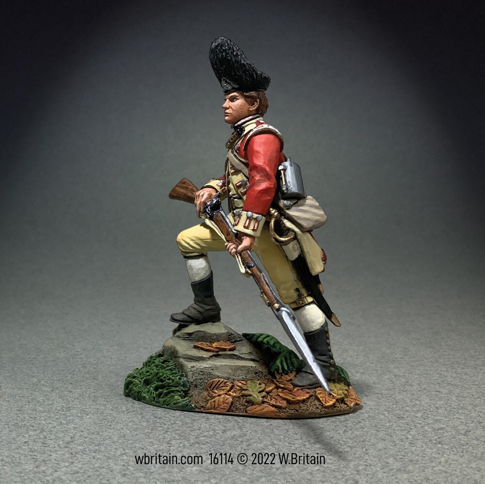 BRITAINS SOLDIERS 16114 CLASH OF EMPIRES, Art of War, 52nd Regiment of Foot 1775