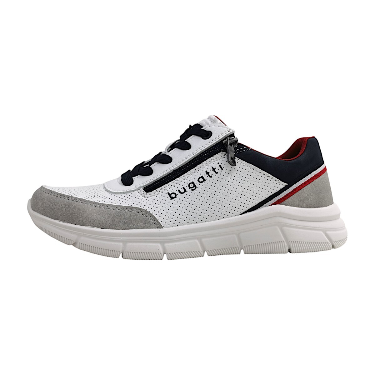 Кроссовки Bugatti Soa Herrenschuhe Schnrschuhe Wei Freizeit 15390₽