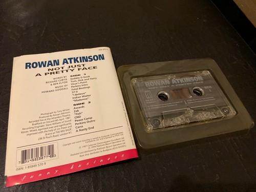 Rowan Atkinson Not just a Pretty Face cassette Funny Business Howard Goodall HTF - Picture 3 of 4
