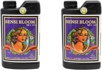 Advanced Nutrients pH Perfect Sensi Bloom Part A+B, 1 Liter, Combo 2 Pack