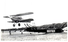 Hawker Nimrod RAF Catapult at Leuchars Launch Aerial RPPC Postcard 1931
