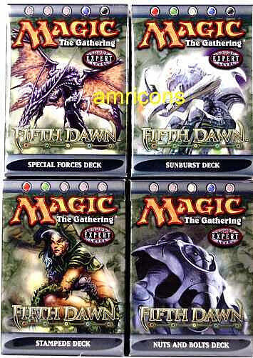 Fifth 5th Dawn Theme Deck Set New 2004 WOTC Magic the Gathering MTG CCG Fifth 5th Dawn Theme Deck Set New 2004 WOTC Magic the Gathering MTG CCG