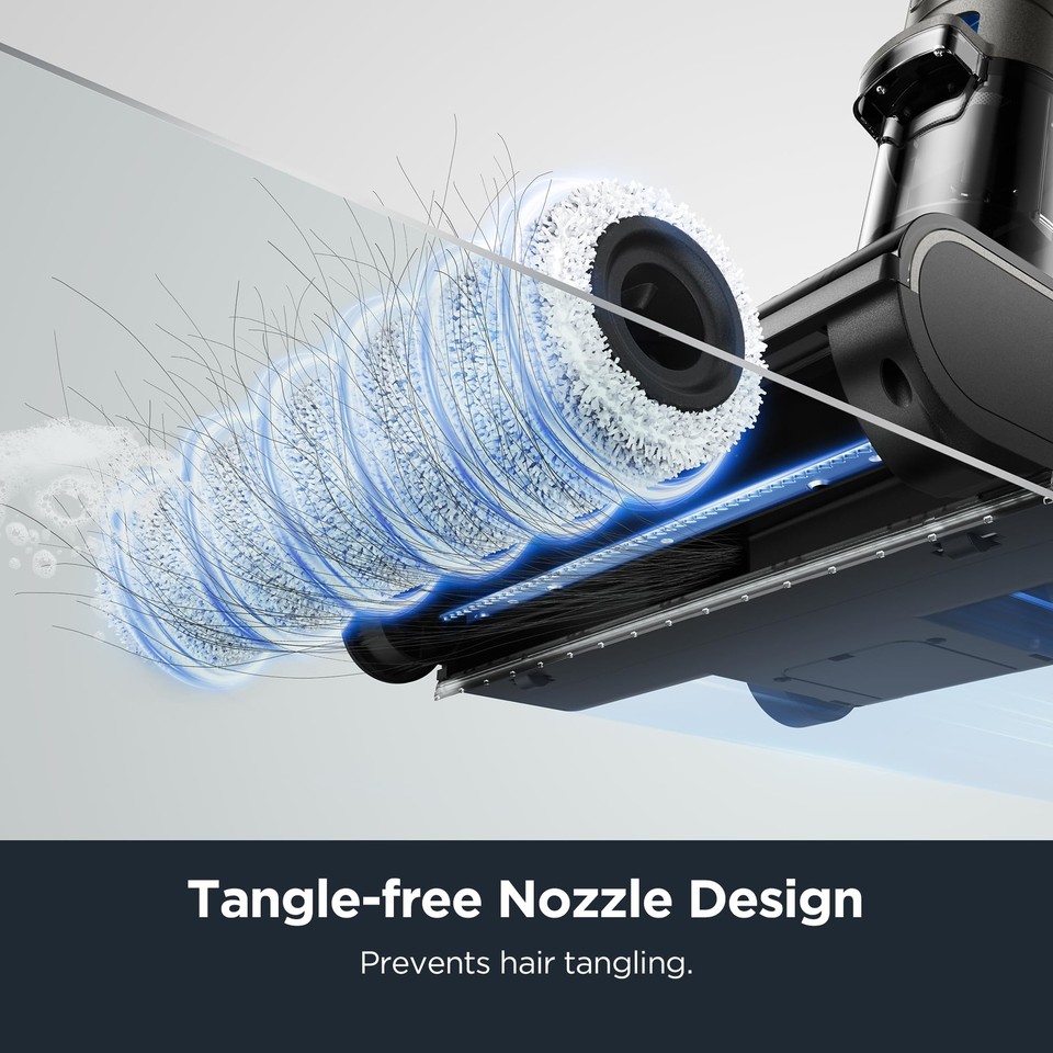 Cordless Stick Wet Cleaner Self Cleaning Vacuum Combo, Good for Hard