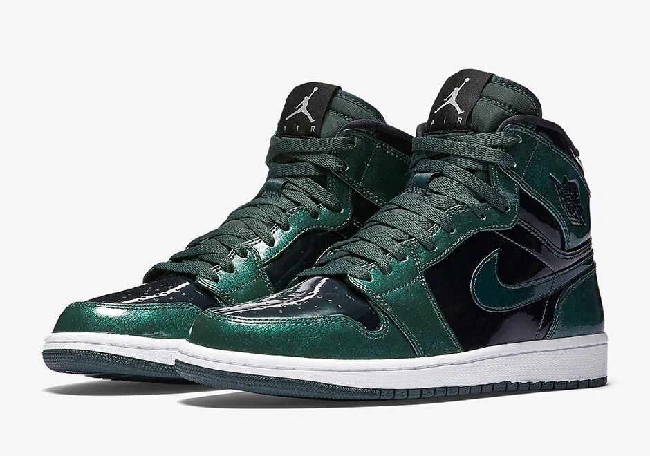 2016 Nike Air Jordan Retro 1 High OG SZ 8.5 Grove Green Anti Gravity 332550-300