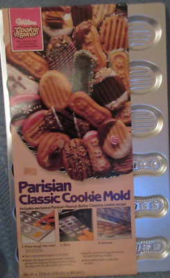 Vintage 1984 Wilton Parisian Classic 18 Molds Cookie Chocolate Soap Orig  Package