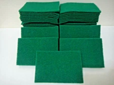 30 pcs Scouring Pads Medium Duty Home Kitchen Auto Scour Scrub Cleaning Pad new