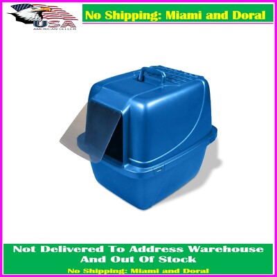 Extra Giant Cat Litter Box Enclosed Hooded Large Big Jumbo Covered Kitty House