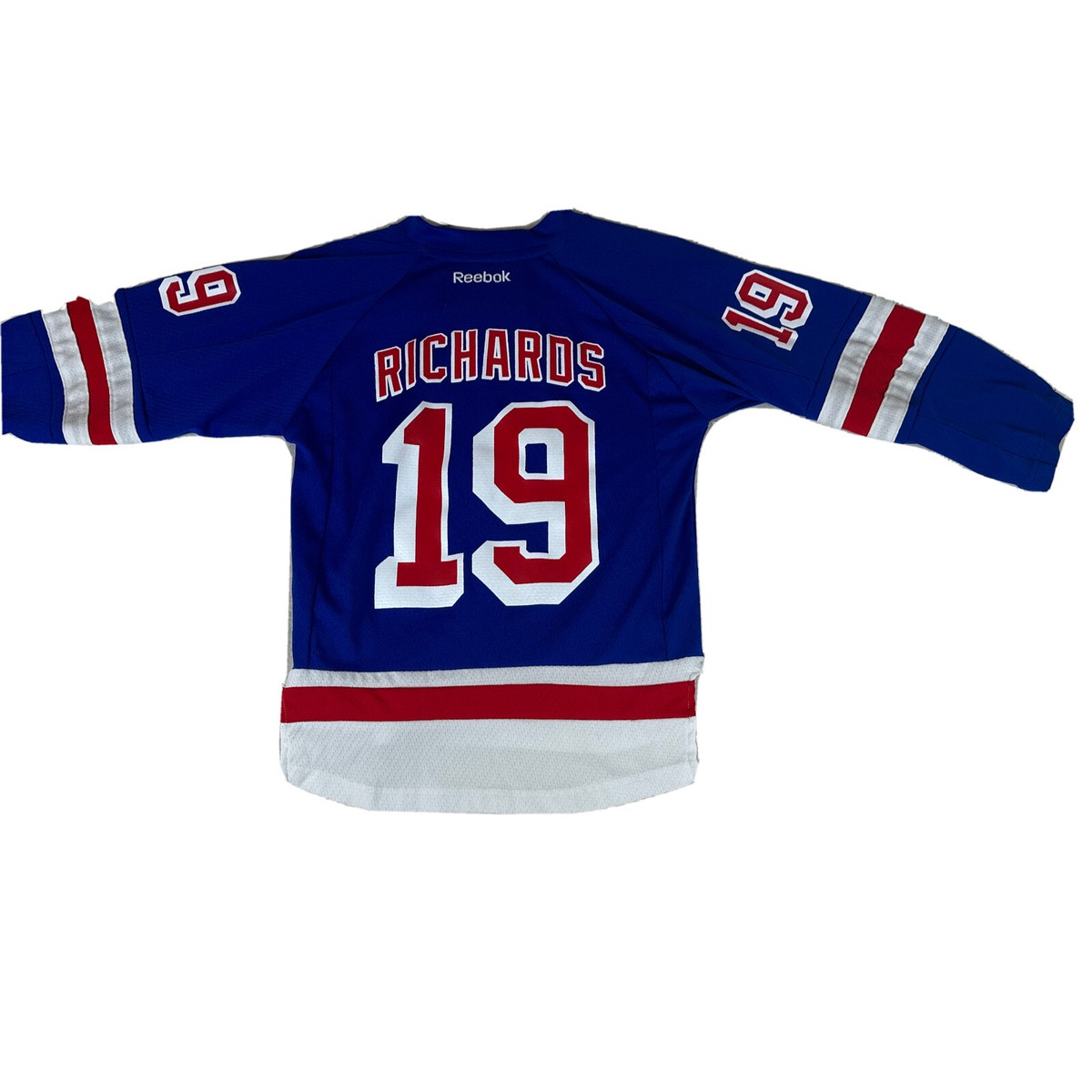 Vintage Reebok NHL New York Rangers Blue Hockey Jersey Youth S/M