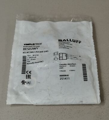 Balluff BES02WY BES M12MG1-POC60B-S04G NEU OVP