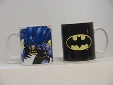 2 Batman Mugs 2 Different Styles NEW